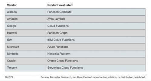 如何評估serverless服務(wù)能力,這份報告給出了40條標(biāo)準(zhǔn)